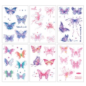 Temporary Tattoos 60Pcs